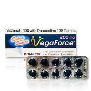 VegaForce 藍蝌蚪雙效片威而鋼雙效片 超強雙效偉哥增硬持久 香港總代理 200mg 10顆/盒